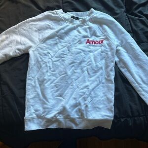 J Crew Amour Sweatshirt